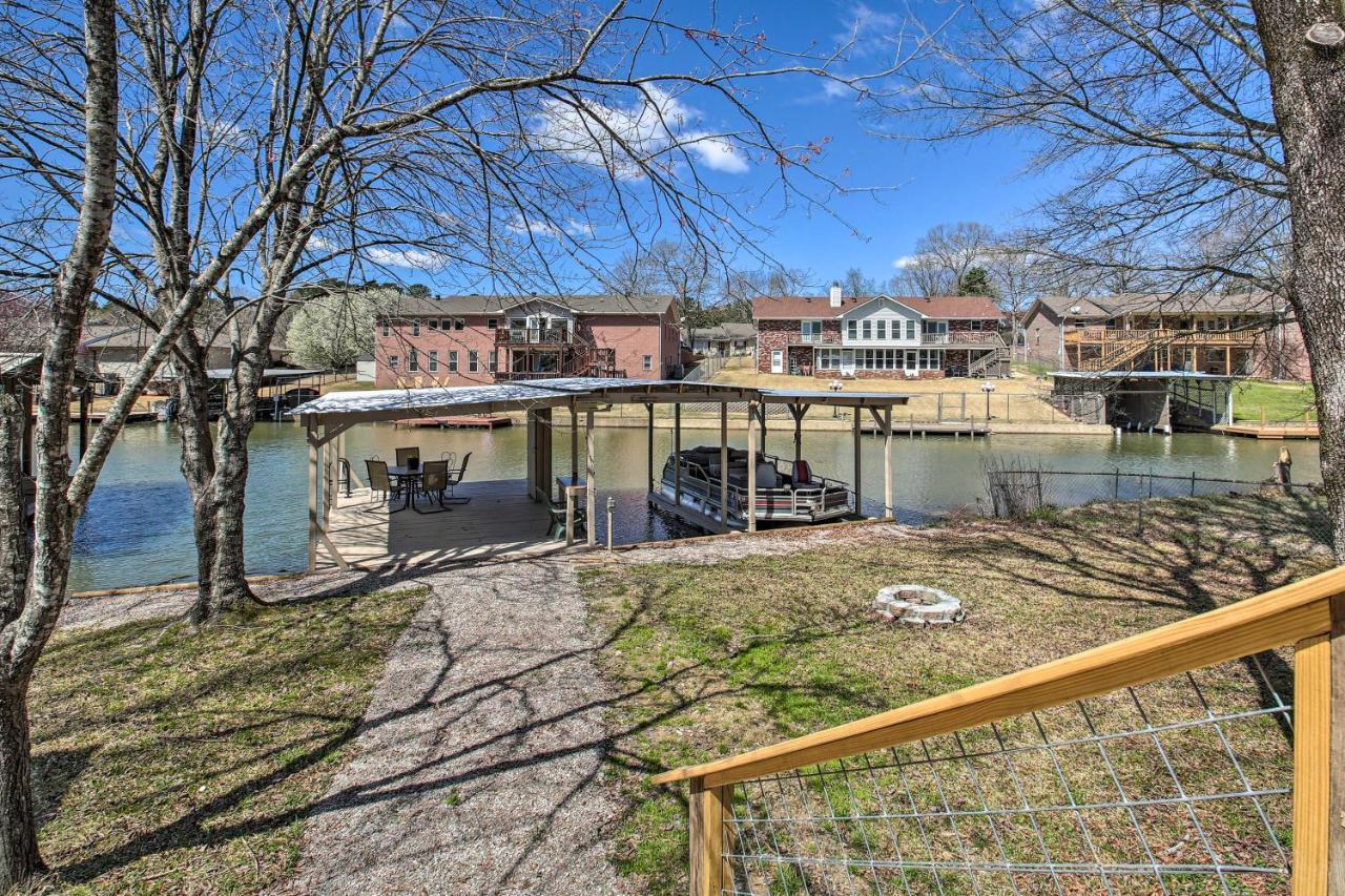 Waterfront Hot Springs Home With Kayaks And Boat Slip! Bagian luar foto